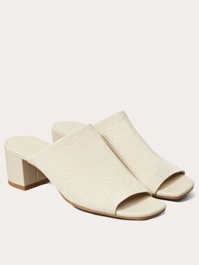 Everlane The Glove Mules in ReKnit in Bone 7 New with box Womens Slides Heels